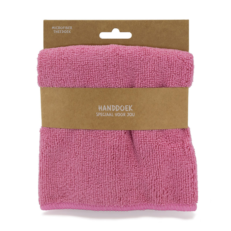 HANDDOEK - ROZE (36609)