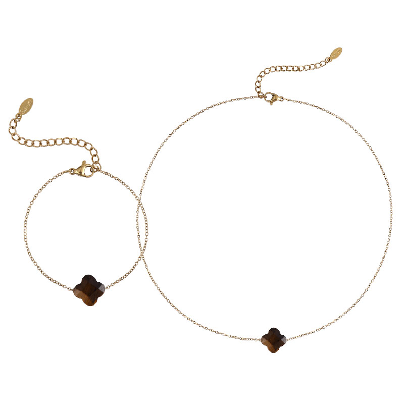BOUGIE BIJOU COFFRET PARURE BRACELET+NECKLACE