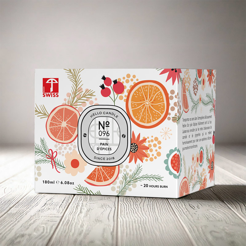 HELLO CANDLE PAIN D'EPICES 180ml