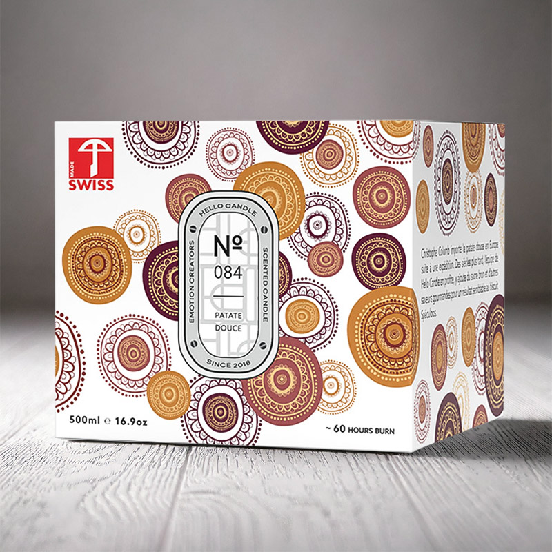 HELLO CANDLE PATATE DOUCE 500ml