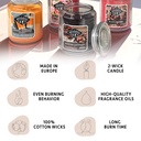 CANDLE BROTHERS ROASTED CHESTNUT SCENTED CANDLE 510g