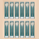 DISPLAY HART LEPELTJES 168pcs