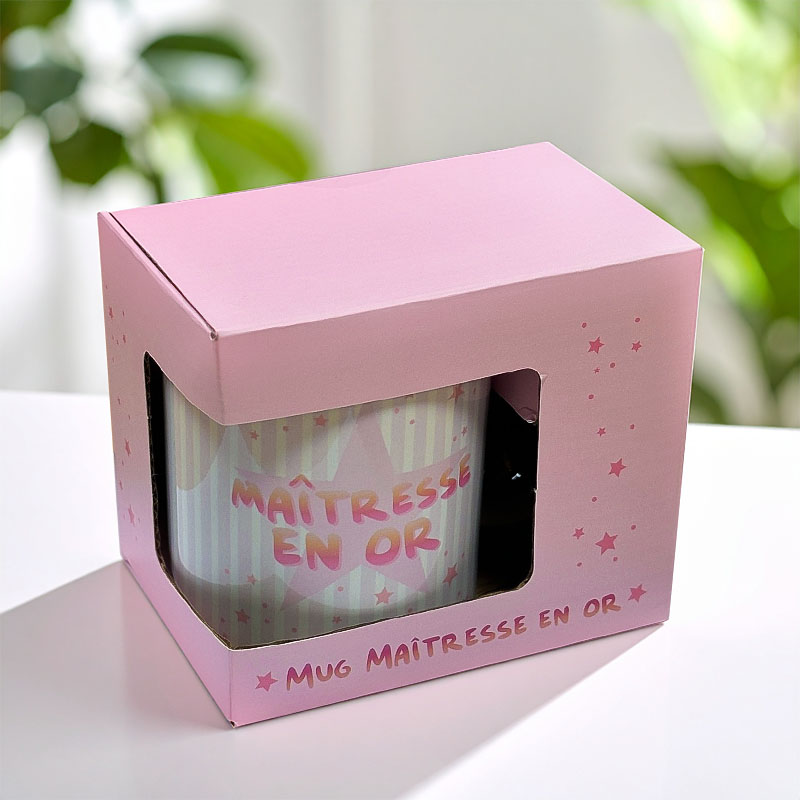 MUG "MAITRESSE EN OR"