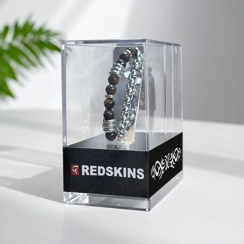 BRACELET REDSKINS NATURAL STONE DISPLAY /48