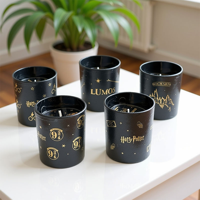HARRY POTTER "BLACK" SCENTED CANDLES 135g DISPLAY 20pcs