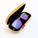 GLASSES CASE CAMEL CANVAS