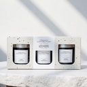 FRENCH CONNECTION BLACK CANDLES GIFT SET 3 X 52G