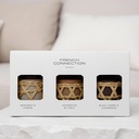 FRENCH CONNECTION WOVEN AROMA DIFFUSERS GIFT SET 3 X 50ML