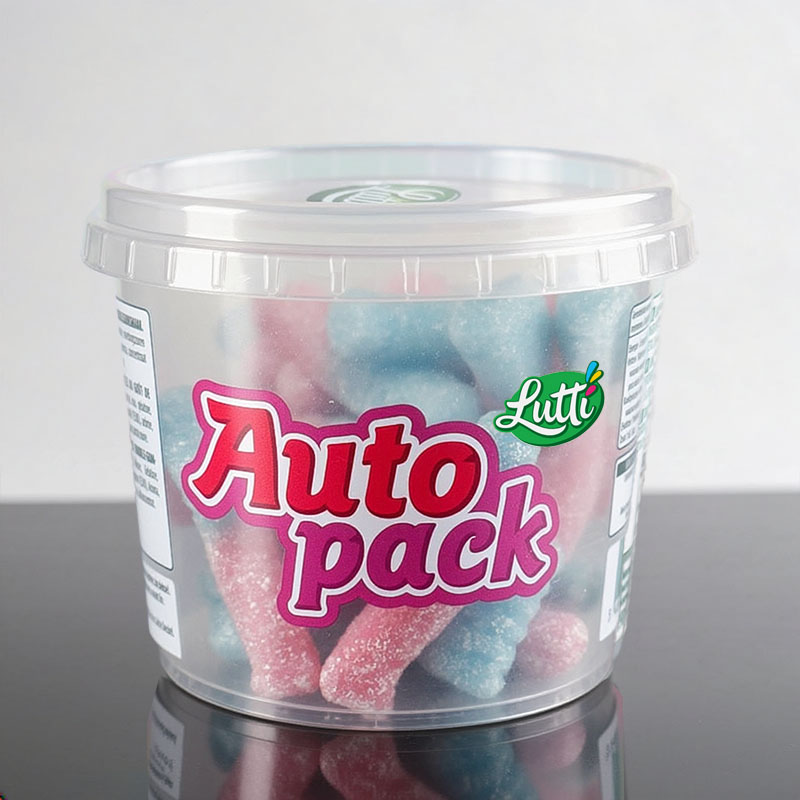 LUTTI AUTOPACK SOUR BUBBLEGUM 12x150g