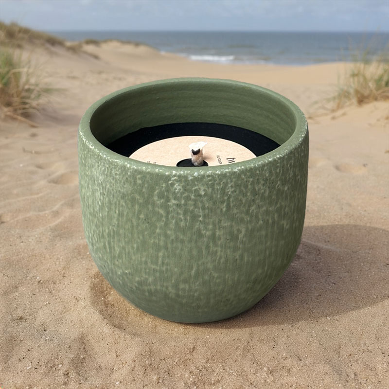 TWILI SUNSET COLL. OUTDOOR CANDLE OLIVE 14cm