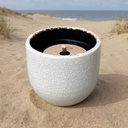 TWILI SUNSET COLL. OUTDOOR CANDLE SAND 14cm