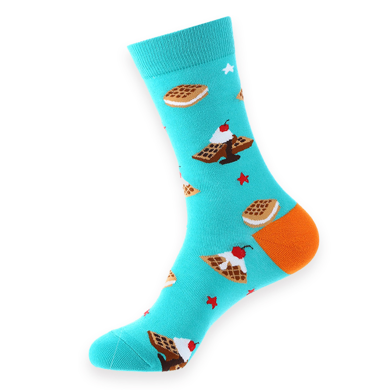 COZY NOXXIEZ SOXXIEZ WAFFLES BLUE 38-45 6pcs