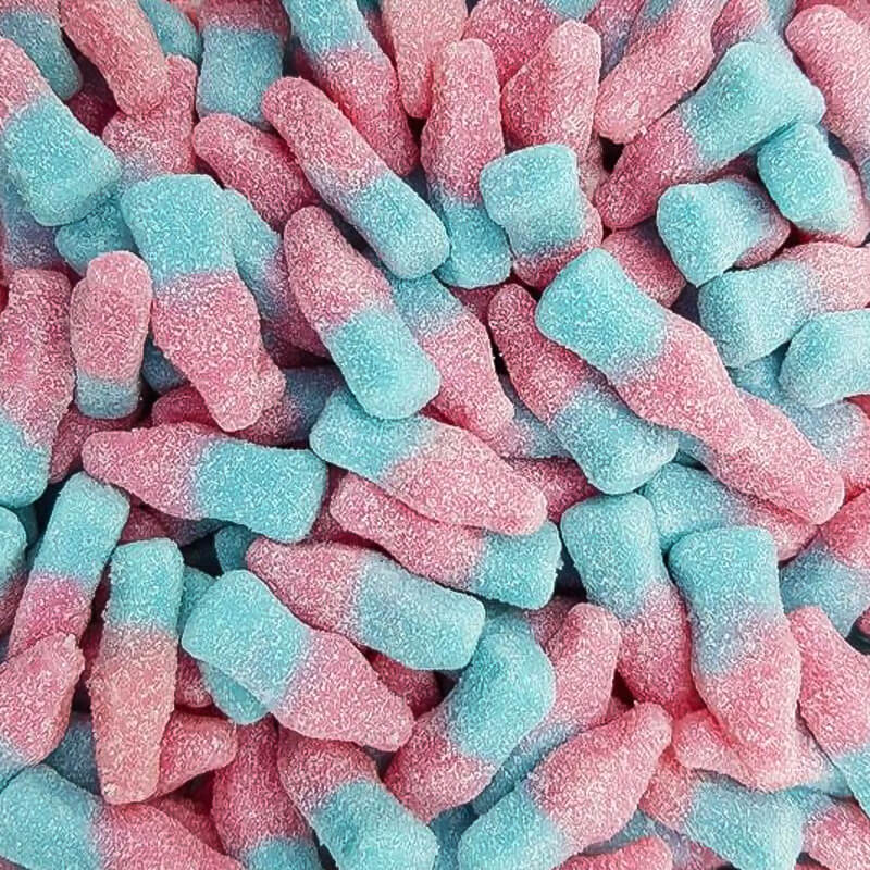 FRISIA SOUR BUBBLE GUM BOTTLES 3KG