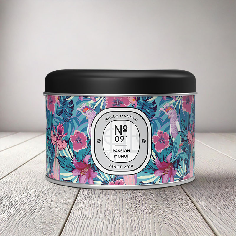HELLO CANDLE PASSION MONOÏ 180ml