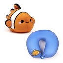 SWAPSEAZZZ 2 IN 1 TRAVEL PILLOW ADORAMALS CLOWNFISH