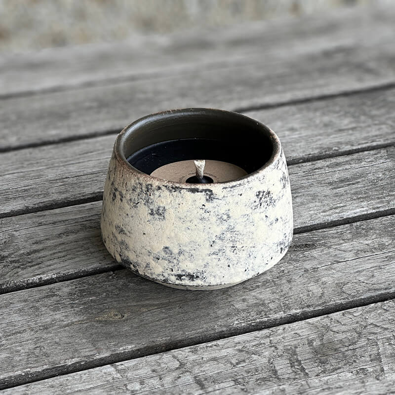 TWILI LITTLE OUTDOOR CANDLE SNOW 12cm