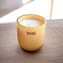 TWILI INDOOR SCENTED CANDLE LOTUS COLL. SAHARA SANDS S 9cm