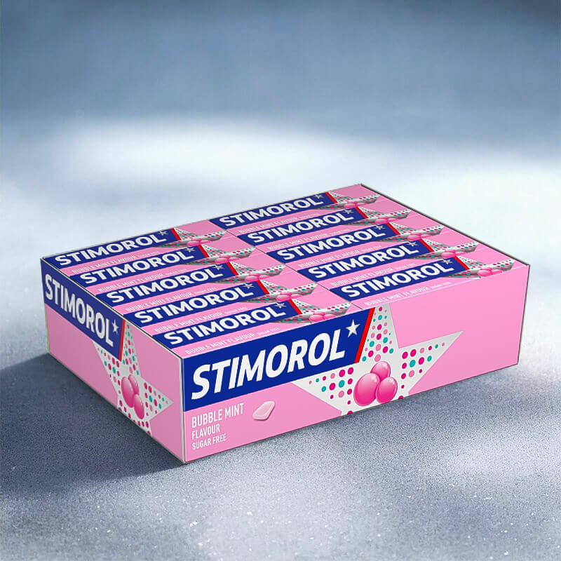 STIMOROL BUBBLE MINT 30x14g