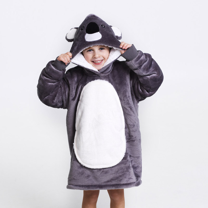 COZY NOXXIEZ CUDDLE HOODIE KOALA SMALL