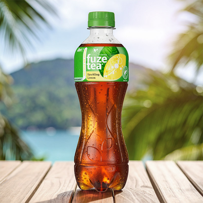 FUZETEA SPARKLING LEMON PET 4X6X40cl