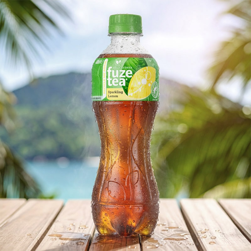 FUZETEA SPARKLING LEMON PET 4X6X40cl
