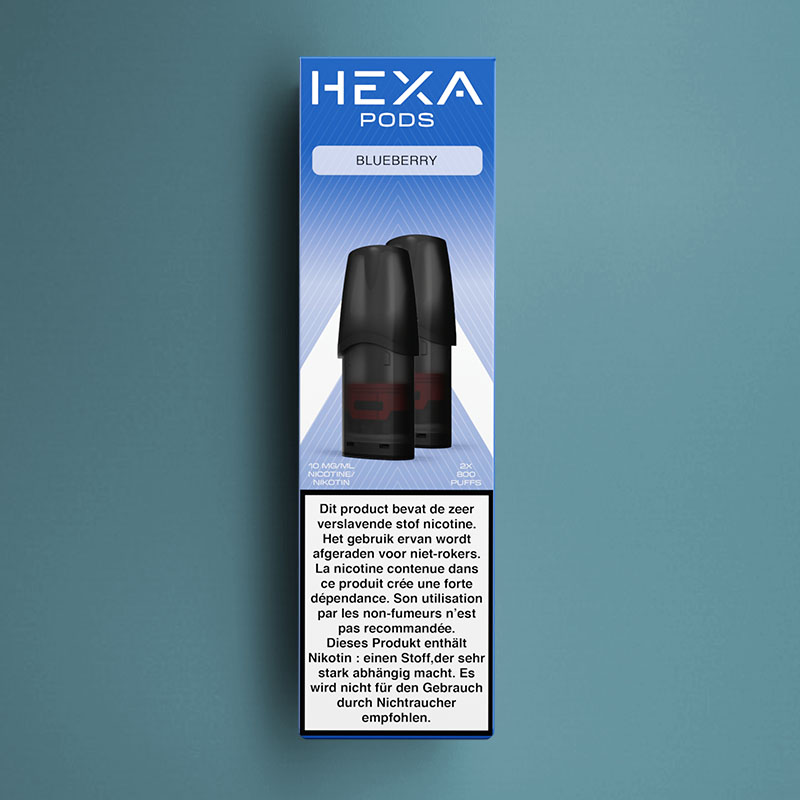 HEXA PODS BLUEBERRY 10MG /5