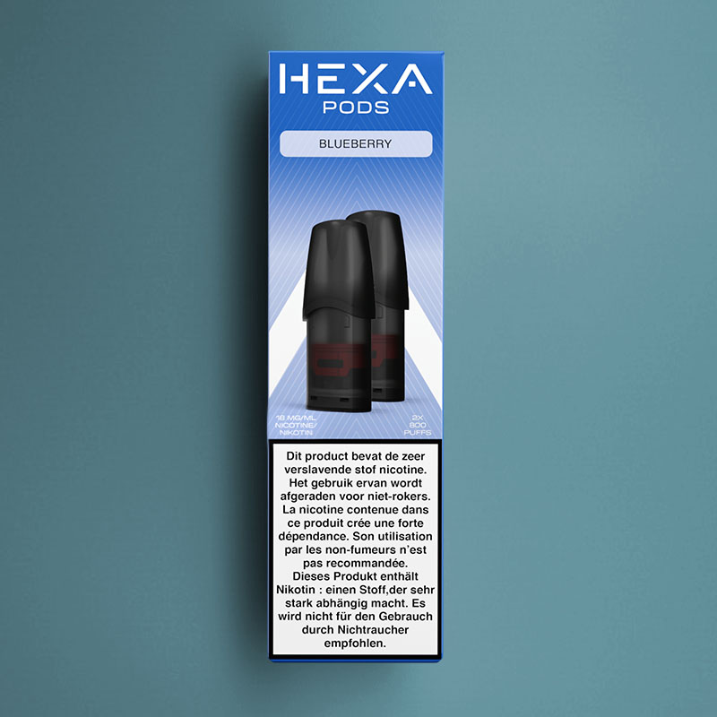 HEXA PODS BLUEBERRY 18MG /5