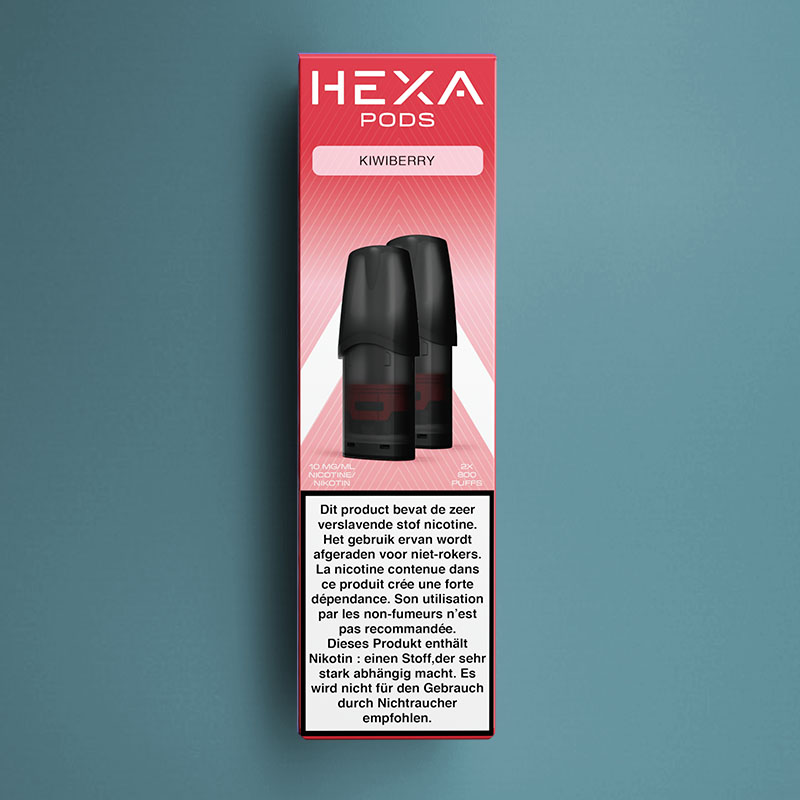 HEXA PODS KIWIBERRY 10MG /5