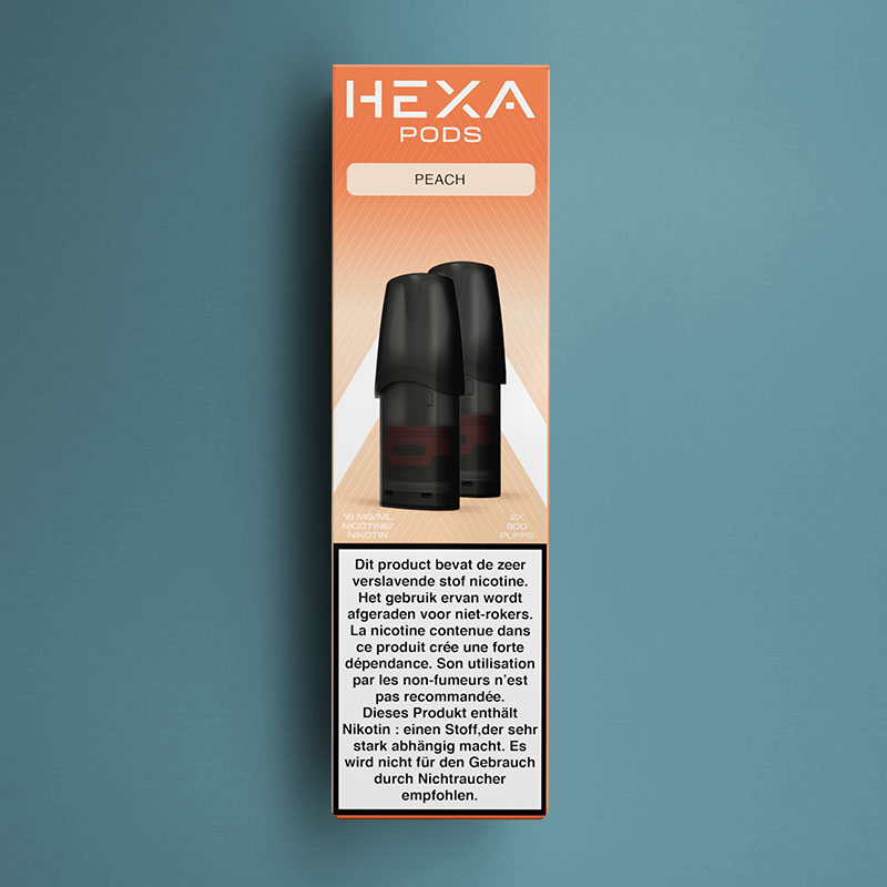HEXA PODS PEACH 18MG /5