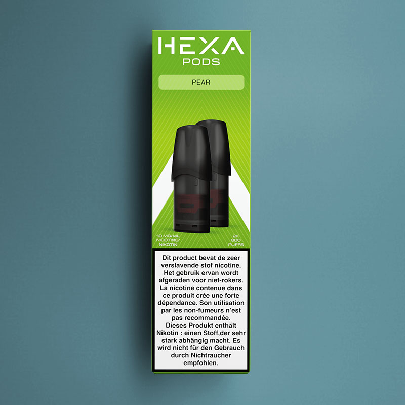 HEXA PODS PEAR 10MG /5
