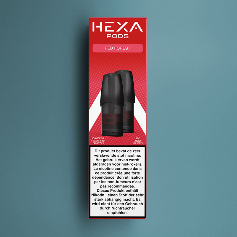 HEXA PODS RED FOREST 10MG /5