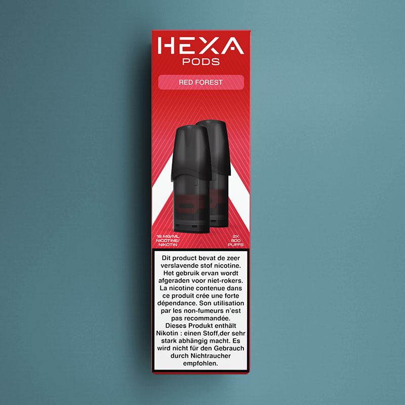 HEXA PODS RED FOREST 18MG /5