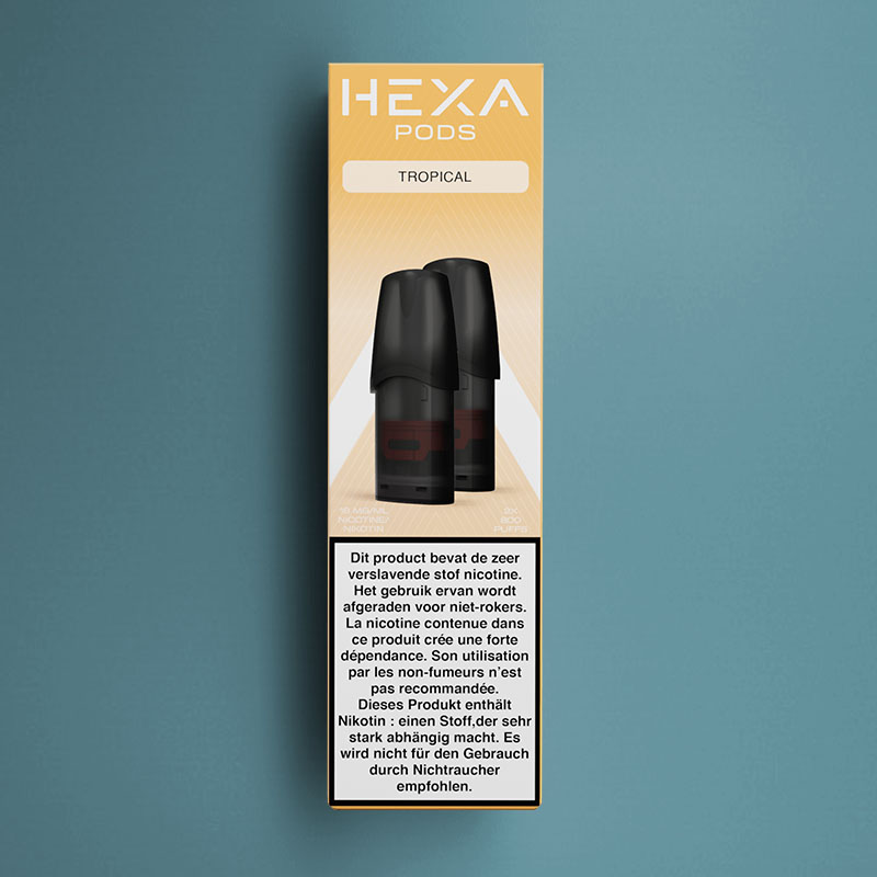 HEXA PODS TROPICAL 18MG /5