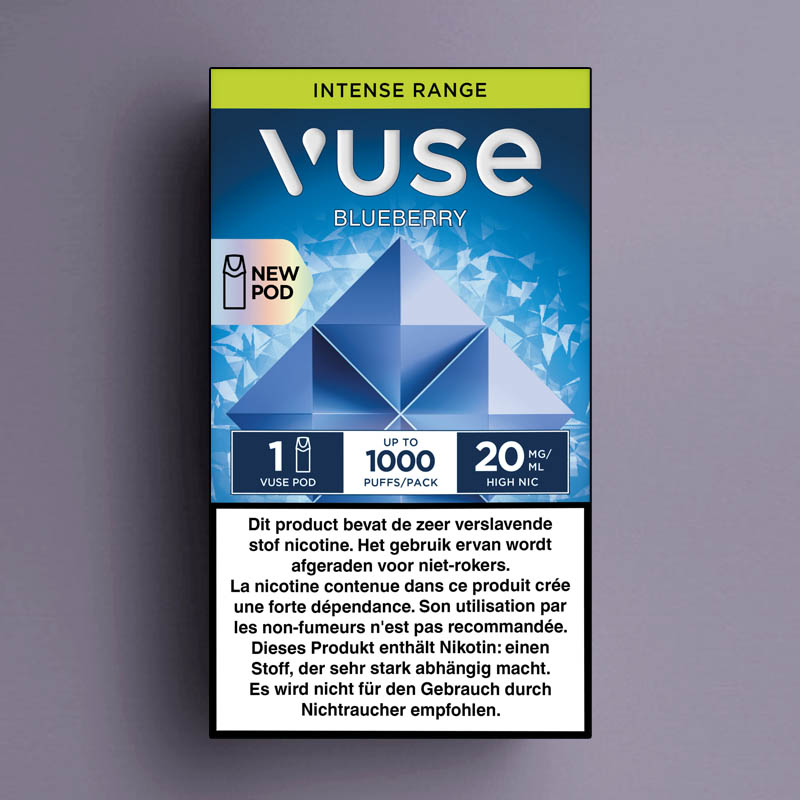 VUSE INTENSE BLUEBERRY 1-POD 20MG /5 &