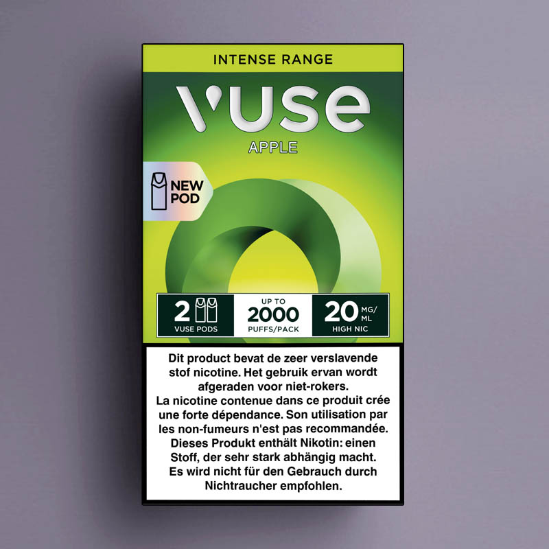 VUSE INTENSE APPLE 2-PODS 20mg /5