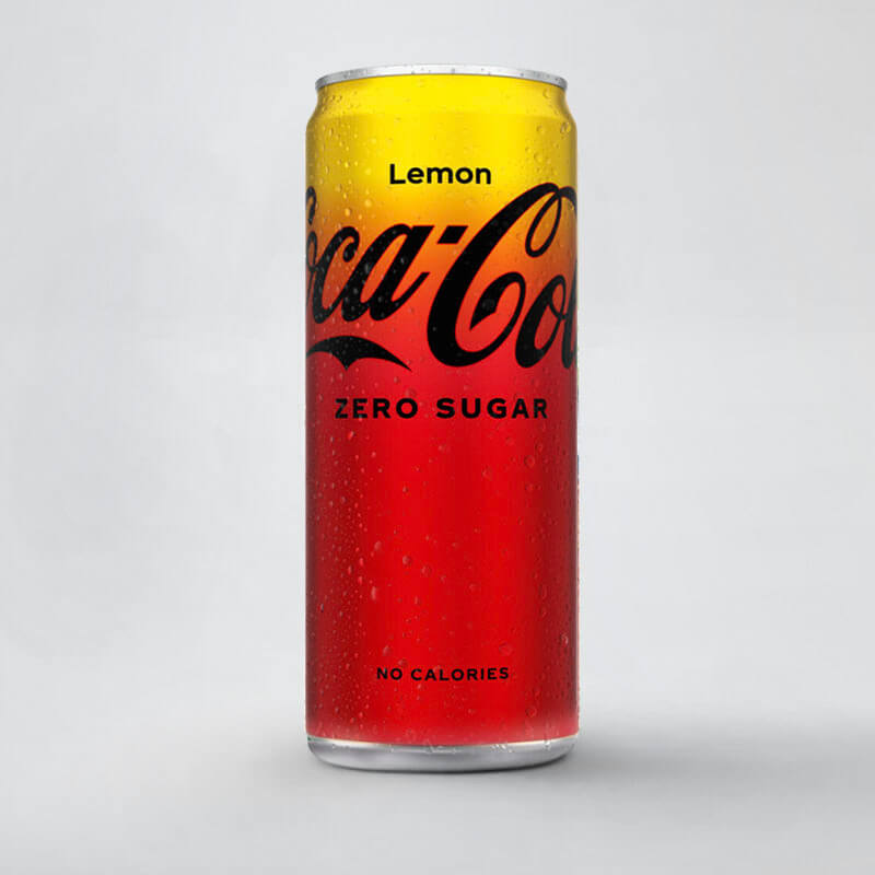 COCA-COLA ZERO LEMON CAN 24x33cl