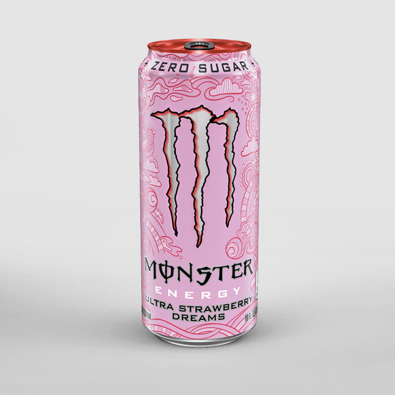 MONSTER ULTRA STRAWBERRY 24 x 50CL