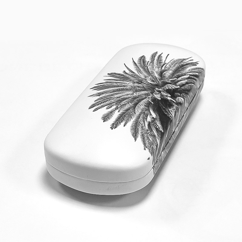 GLASSES CASE PALM TREE