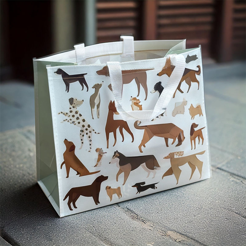 SHOPPING BAG BARKS DOGS