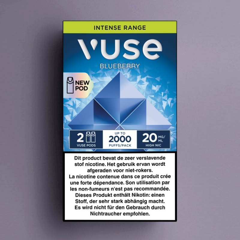 VUSE INTENSE BLUEBERRY 2-PODS 20mg /5