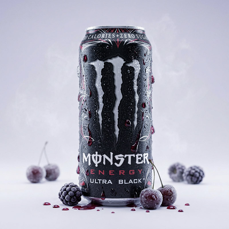 MONSTER ULTRA BLACK CHERRY 12 x 50CL
