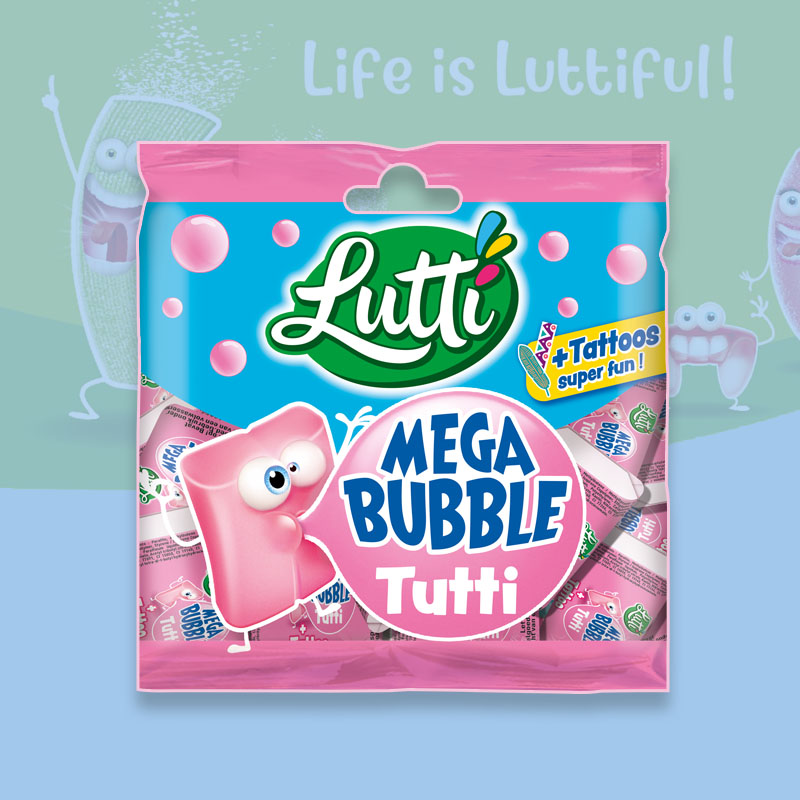 LUTTI MEGA BUBBLE TUTTI 20 x 85g
