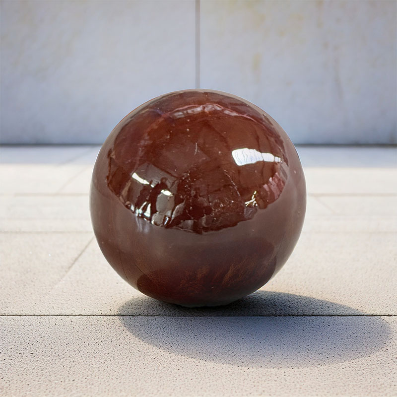 THOR CERAMIC BALL BROWN 10CM