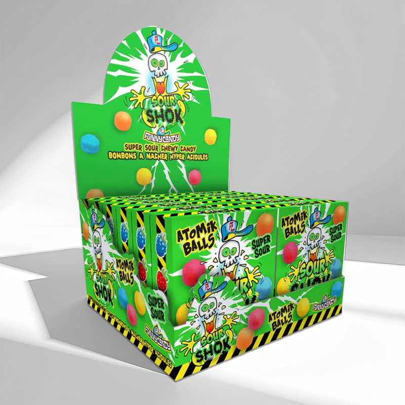 SOUR SHOK ATOMIC BALLS 12pcs