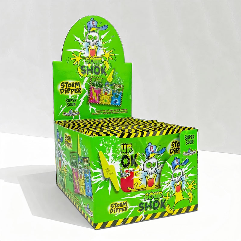 SOUR SHOK STORM DIPPER 32pcs