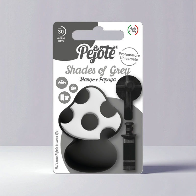 PEJOTE CAR FRESHENER SHADES OF GREY