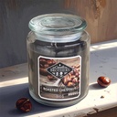 CANDLE BROTHERS ROASTED CHESTNUT SCENTED CANDLE 510g