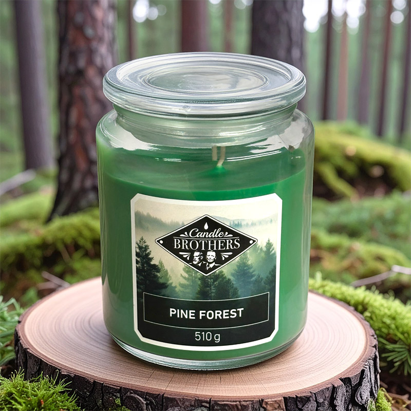 CANDLE BROTHERS PINE FOREST SCENTED CANDLE 510g