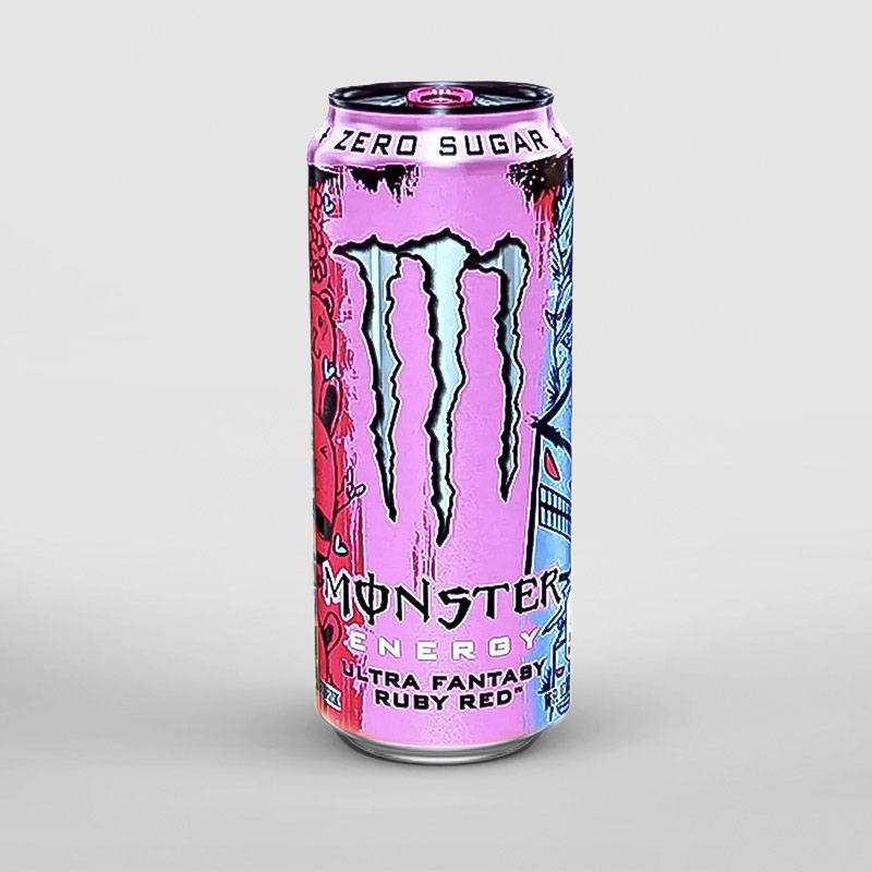 MONSTER ULTRA FANTASY RUBY RED 12 x 50CL