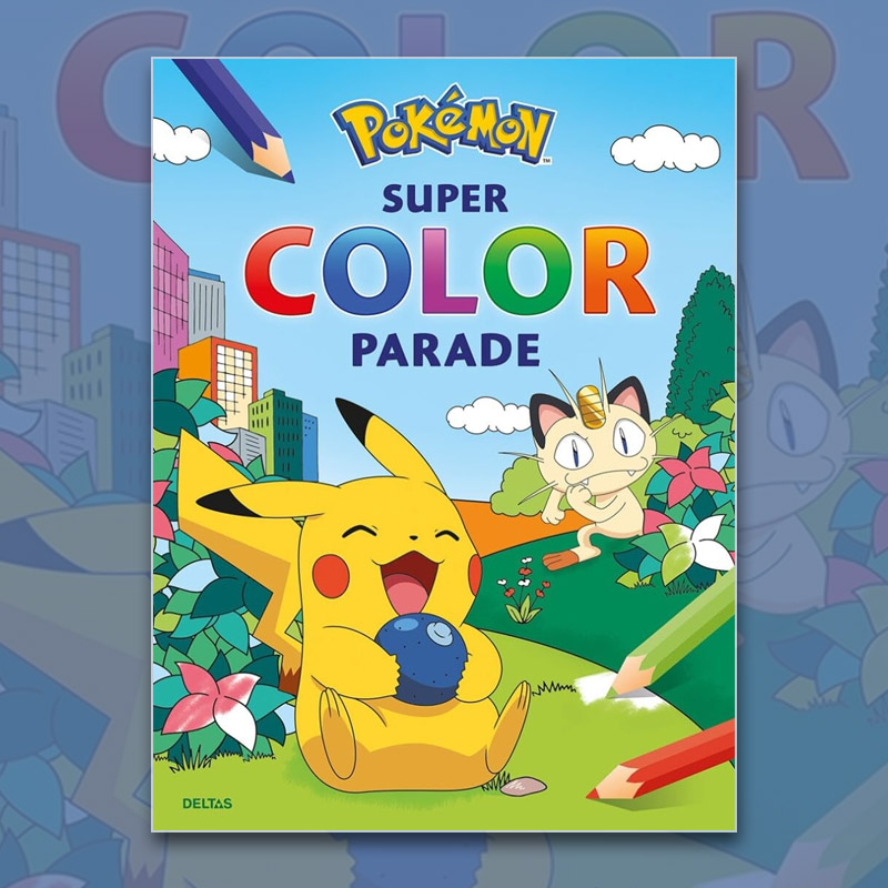 COLOR BOOK POKÉMON SUPER COLOR PARADE